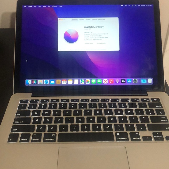 MacBook A1502 256GBi7 16GB